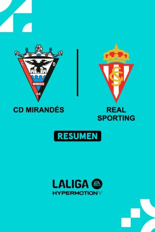 Resúmenes LALIGA HyperMotion (T24/25): Mirandés - Sporting