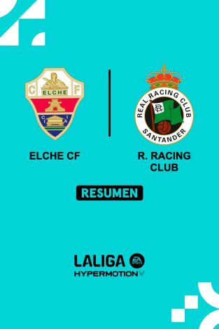 Resúmenes LALIGA HyperMotion (T24/25): Elche - Racing