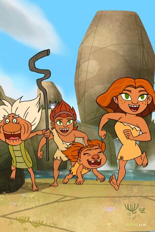 El amanecer de los Croods (T1): Ep.3 El Verano Cálido Y Húmedo De Valle De Ahhh / Grug Contra La Luna