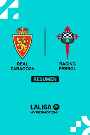 Resúmenes LALIGA HyperMotion (T24/25): Zaragoza - Racing Ferrol