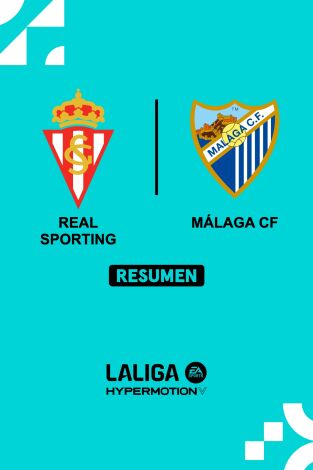 Resúmenes LALIGA HyperMotion (T24/25): Sporting - Málaga