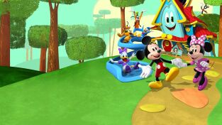 Disney Junior Mickey Mouse Funhouse (T1): Ep.1 ¡Mickey el valiente!