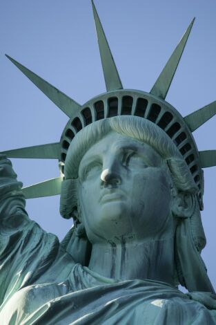 La estatua de la libertad. El gigante francés La estatua de la libertad. El gigante francés