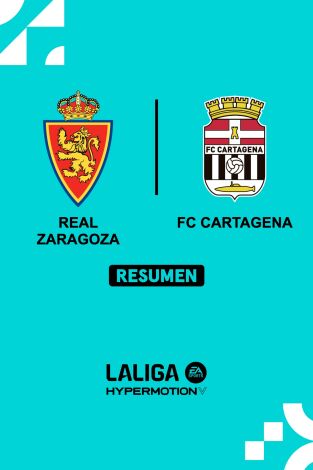 Resúmenes LALIGA HyperMotion (T24/25): Zaragoza - Cartagena Resúmenes LALIGA HyperMotion (T24/25): Zaragoza - Cartagena