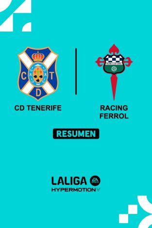 Resúmenes LALIGA HyperMotion (T24/25): Tenerife - Racing Ferrol Resúmenes LALIGA HyperMotion (T24/25): Tenerife - Racing Ferrol
