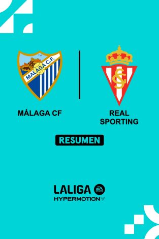 Resúmenes LALIGA HyperMotion (T24/25): Málaga - Sporting