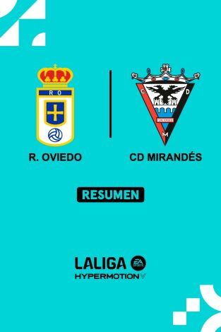Resúmenes LALIGA HyperMotion (T24/25): Real Oviedo - Mirandés
