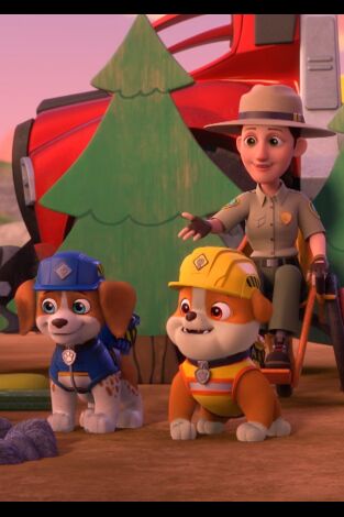 Equipo Rubble (T1): Ep.25 El equipo construye un aparcamiento / El equipo construye un campamento