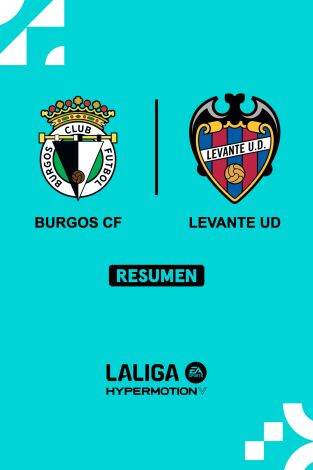 Resúmenes LALIGA HyperMotion (T24/25): Burgos - Levante