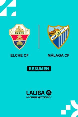 Resúmenes LALIGA HyperMotion (T24/25): Elche - Málaga