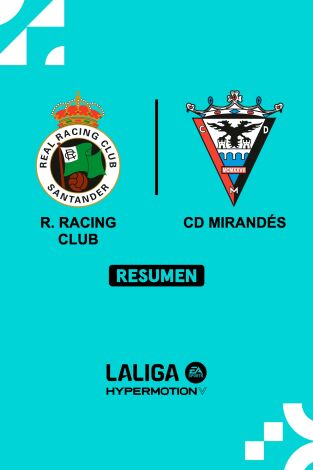 Resúmenes LALIGA HyperMotion (T24/25): Racing - Mirandés