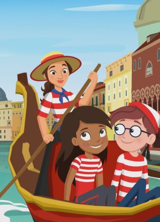 ¿Dónde está Wally? (T1): Ep.12 Venecia en peligro