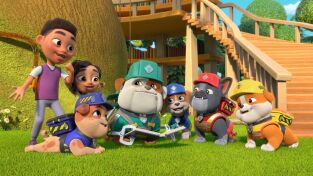 Equipo Rubble (T1): Ep.18 El equipo construye una tetería biblioteca / El equipo construye una pista de baile Equipo Rubble (T1): Ep.18 El equipo construye una tetería biblioteca / El equipo construye una pista de baile