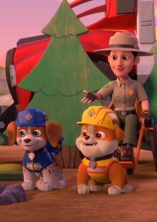 Equipo Rubble (T1): Ep.25 El equipo construye un aparcamiento / El equipo construye un campamento