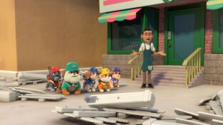 Equipo Rubble (T1): Ep.4 El equipo construye un parque infantil / El equipo arregla un tejado
