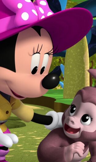 Disney Junior Mickey Mouse Funhouse (T1): Ep.6 Minnie y su bebé gorila / Dino-perritos Disney Junior Mickey Mouse Funhouse (T1): Ep.6 Minnie y su bebé gorila / Dino-perritos