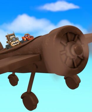 Blaze y los Monster Machines (T7): Ep.15 Trofeo supertobogán