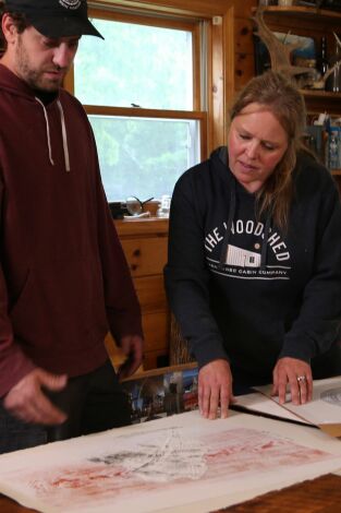 Restauradores de cabañas: Cabaña nueva en tres, dos, uno