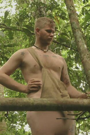 Aventura en pelotas: Trío de supervivientes