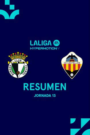 Resúmenes LALIGA HyperMotion (T25/26): Burgos - Castellón