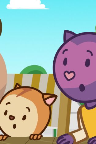 Misha, la gata violeta