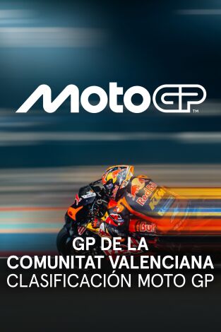 MotoGP - GP de la Comunitat Valenciana (T2025): Clasificación MotoGP