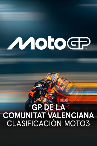 MotoGP - GP de la Comunitat Valenciana (T2025): Clasificación Moto3