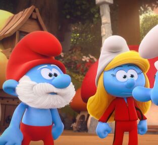 Los Pitufos (T1): Ep.1 Pitu-Fu / Papá Pañales