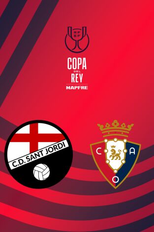 Copa del Rey Mapfre (T25/26): CD Sant Jordi - CA Osasuna