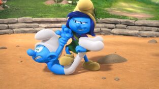 Los Pitufos (T1): Ep.7 Mi héroe pitufo / Pitufo alienígena