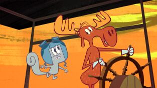 Las aventuras de Rocky y Bullwinkle (T1): Ep.4 Huele Mal, capítulo 4