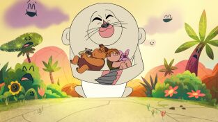 El amanecer de los Croods (T1): Ep.23 Croodtopía / Agarra ese huevo