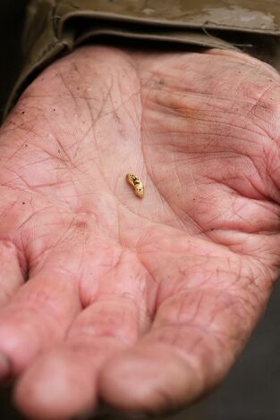La fiebre del oro: aguas bravas: Rota y a rayas