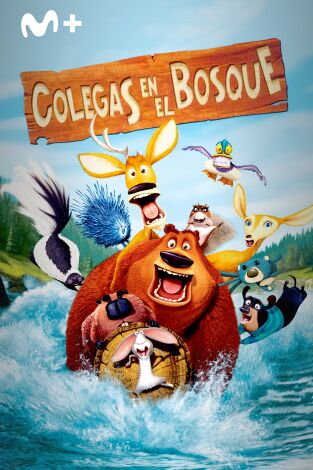 Colegas en el bosque