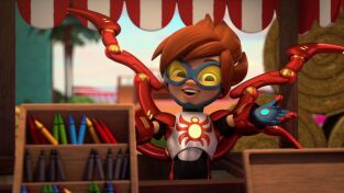 Iron Man y su superequipo (T1): Ep.2 Una gran Expo-ctación/Botas que botan