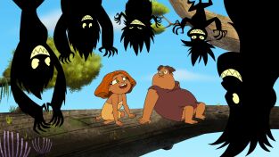 El amanecer de los Croods (T2): Ep.35 El rescate/Carne contra carne