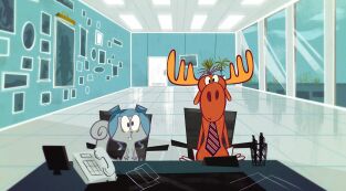 Las aventuras de Rocky y Bullwinkle (T1): Ep.18 La leyenda de las gemas del poder, capítulo 1