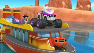 Blaze y los Monster Machines (T7): Ep.16 Héroes del lejano oeste
