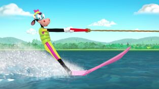 Los cuentos de Minnie: Campamento Minnie (T1): Ep.4 Clase de esquí acuático