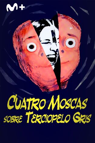 Cuatro moscas sobre terciopelo gris