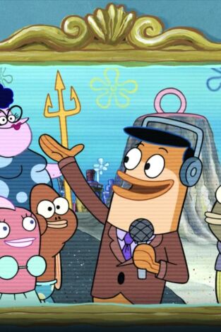 Bob Esponja (T16): Ep.1 Fondo bizarro / El duro descanso de Calamardo