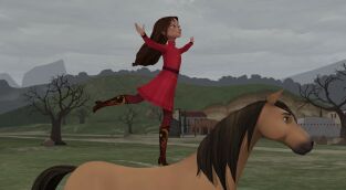 Spirit: Cabalgando en libertad (T1): Ep.11 Fortu y el espíritu navideño