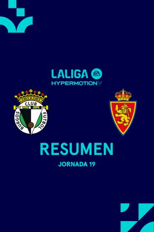 Resúmenes LALIGA HyperMotion (T25/26): Burgos - Zaragoza
