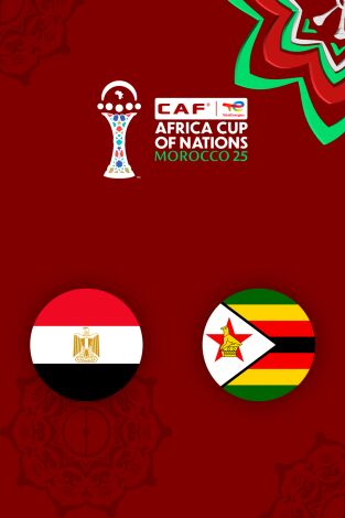 Copa de África (T2025): Egipto - Zimbabue