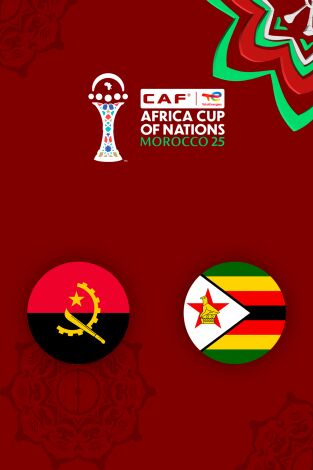 Copa de África (T2025): Angola - Zimbabue