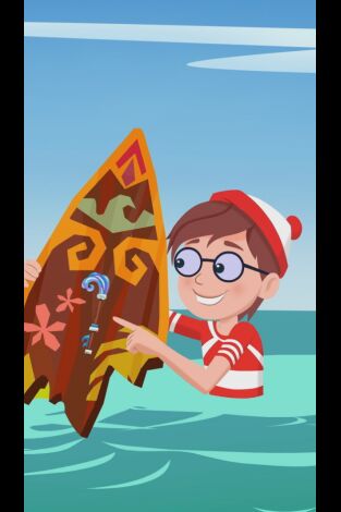 ¿Dónde está Wally? (T1): Ep.5 Surfeando en Tahití
