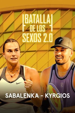 Batalla de los Sexos 2.0. Sabalenka – Kyrgios