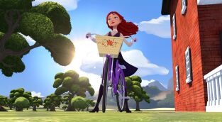 Spirit: Cabalgando en libertad (T2): Ep.30 Lucky y el peligro en dos ruedas