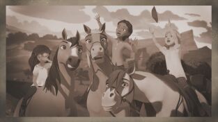 Spirit: Cabalgando en libertad (T2): Ep.33 Lucky y la entrega fallida