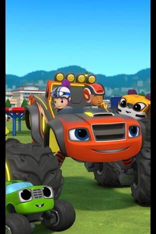 Blaze y los Monster Machines (T7): Ep.10 El bebé robot del espacio exterior